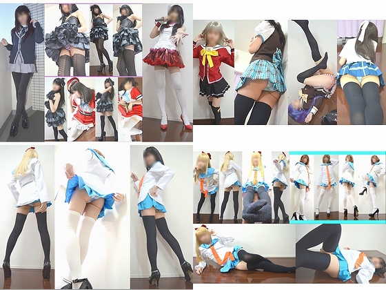 美レイヤーさんのスカートの中COS総集編33 